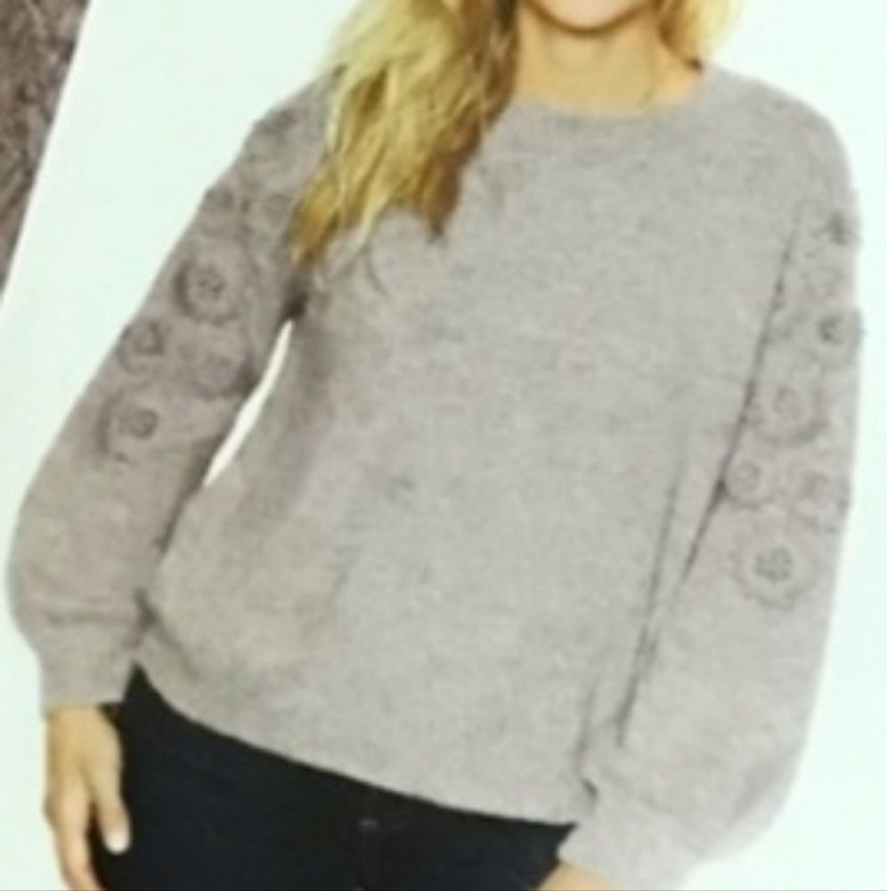 Sweater Nordstrom Boundless North Dark Gray Heather Sz Large - Picture 4 of 9